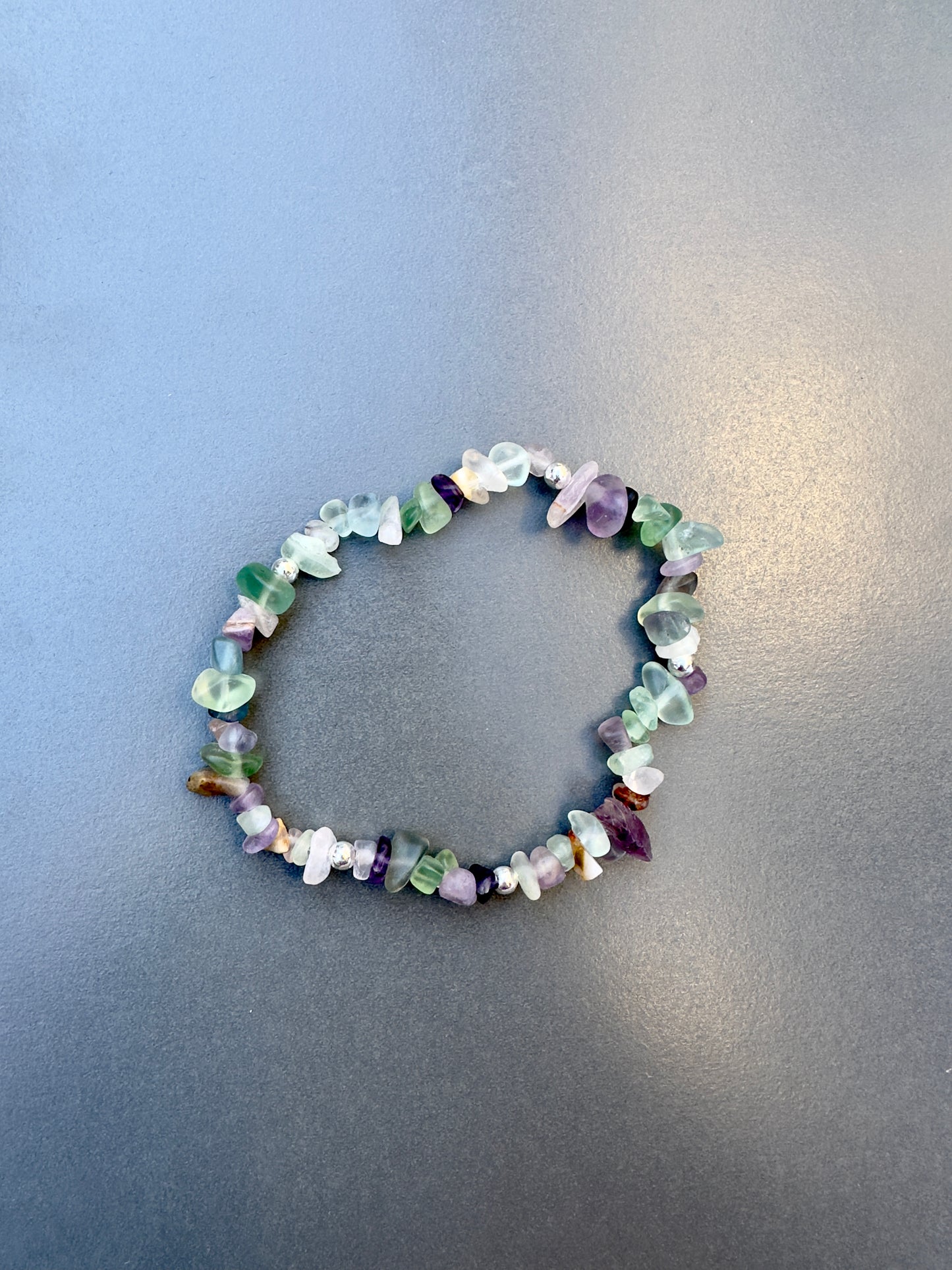 Chipped Flourite Bracelet