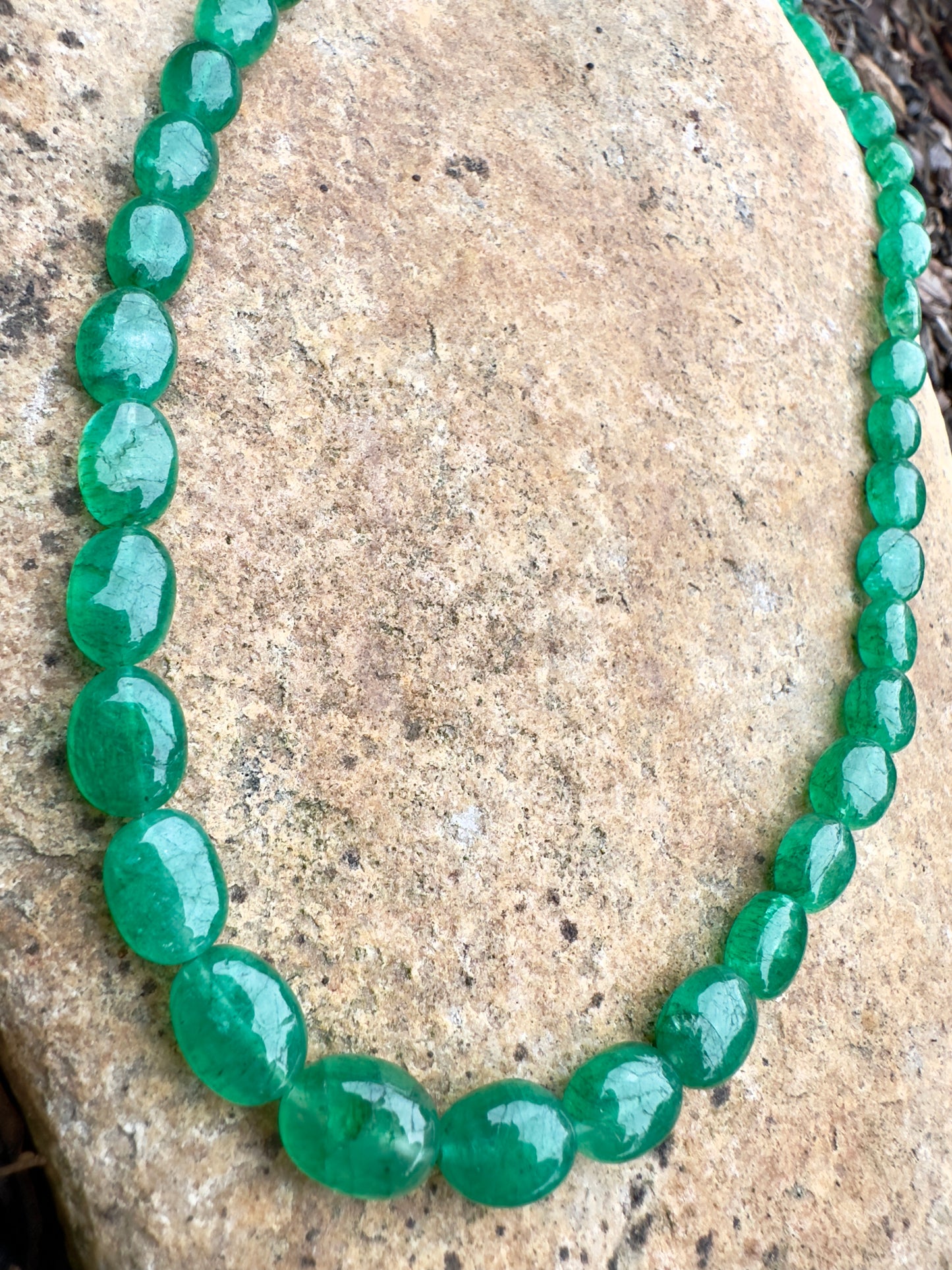 SOLD OUT Emerald Necklace Custom Design
