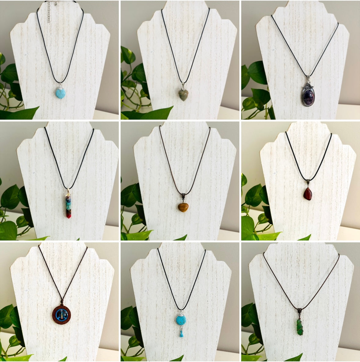 Leather Necklaces !! LIMITED PIECES !!