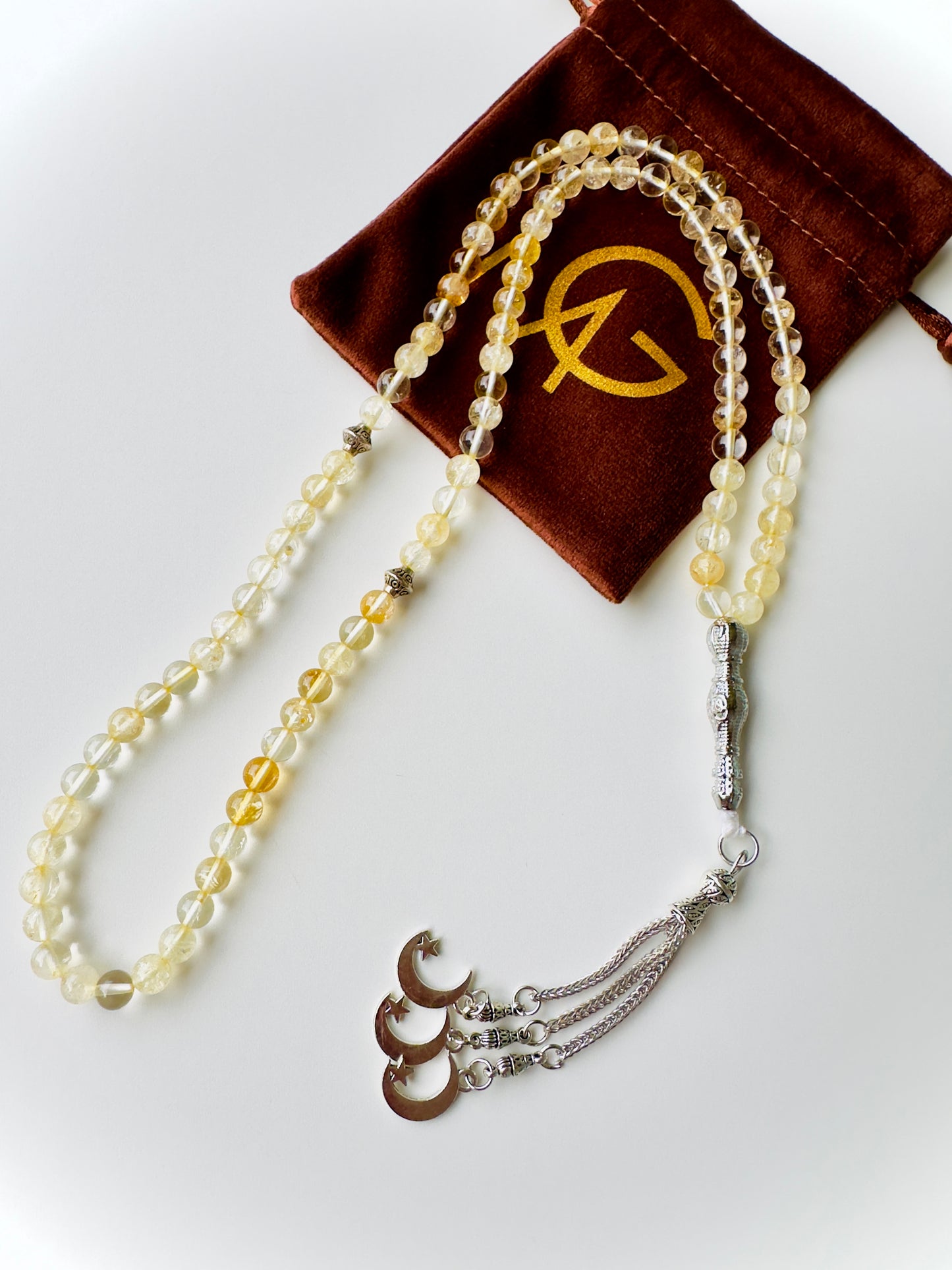 99-Bead Citrine Misbaha