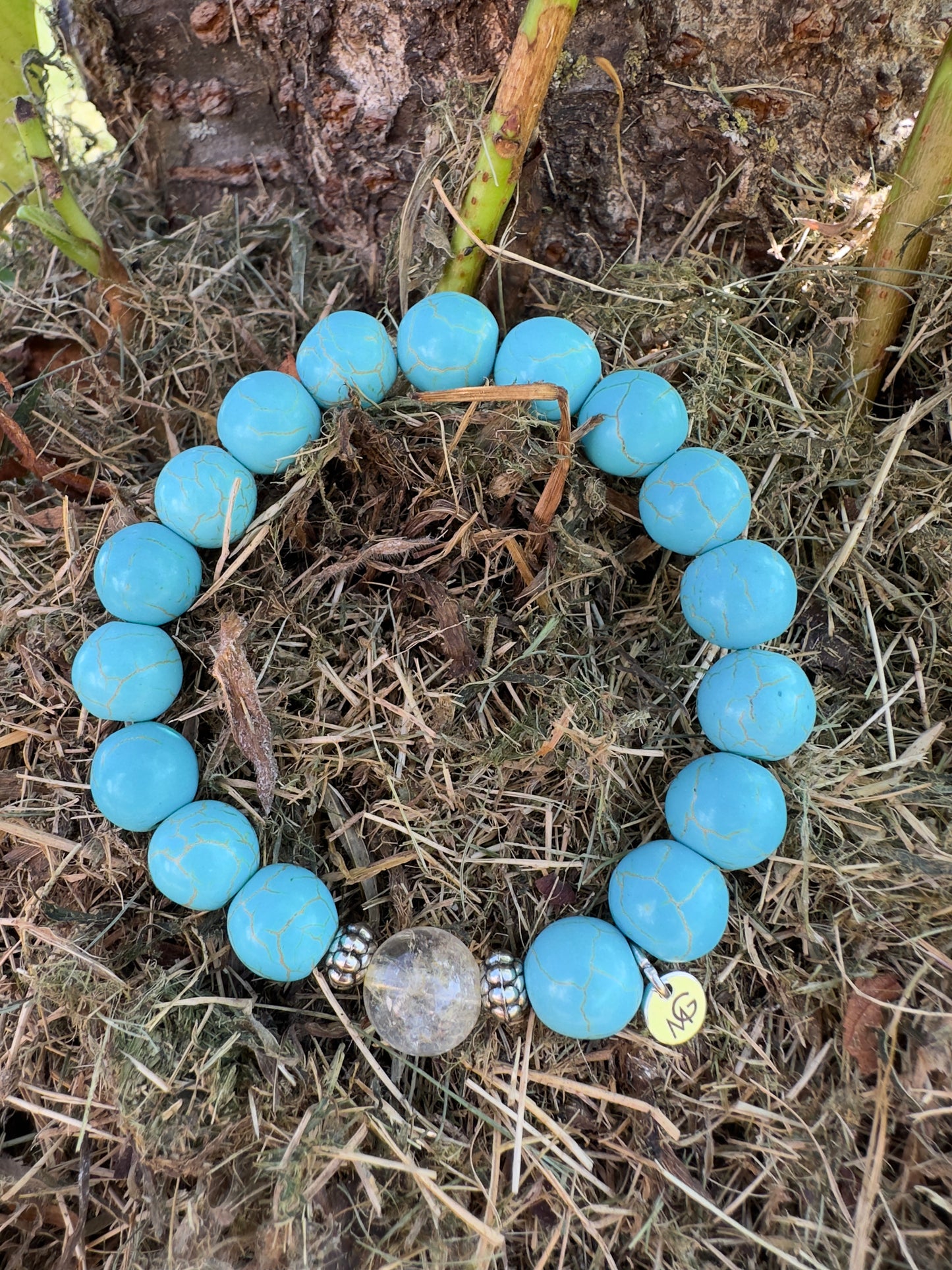 Turquoise-Citrine Bracelet