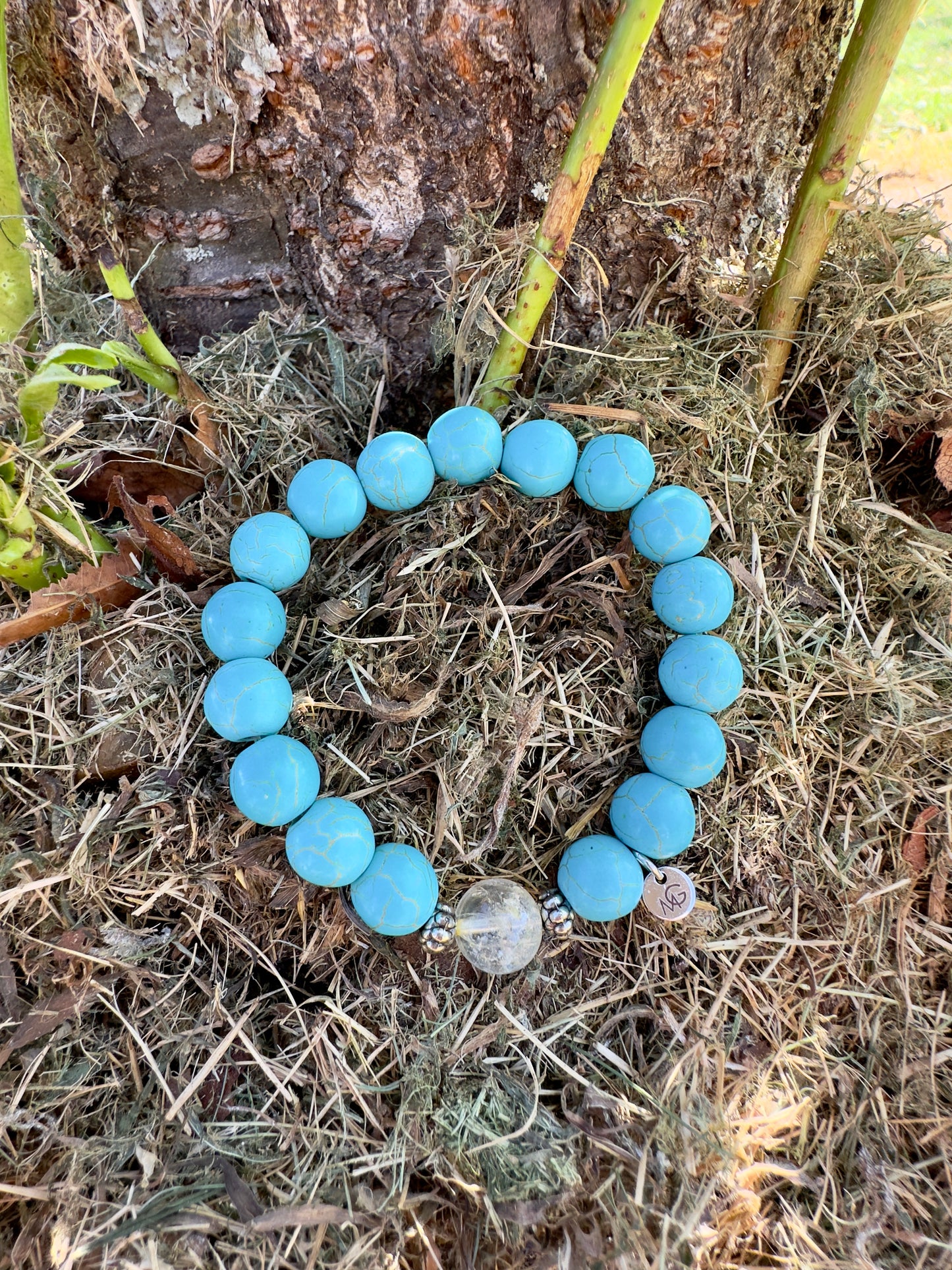 Turquoise-Citrine Bracelet