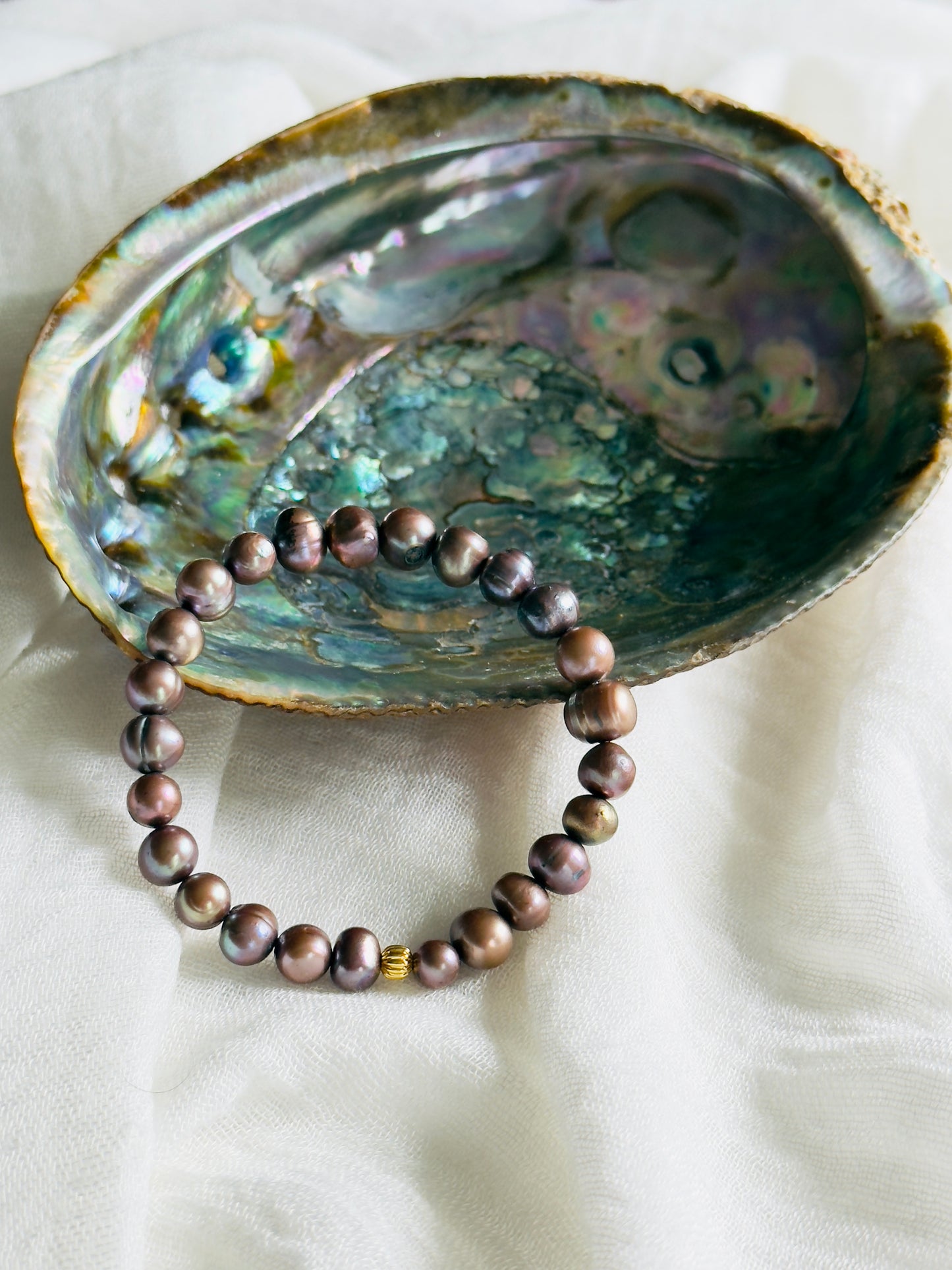 Natural Tahitian Pearl Bracelet