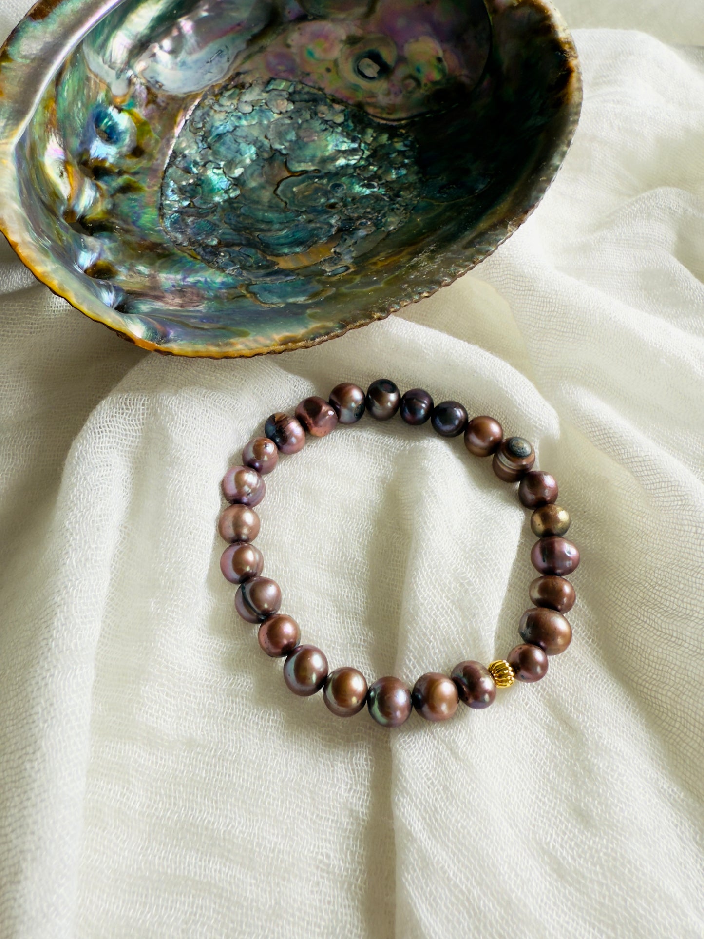 Natural Tahitian Pearl Bracelet