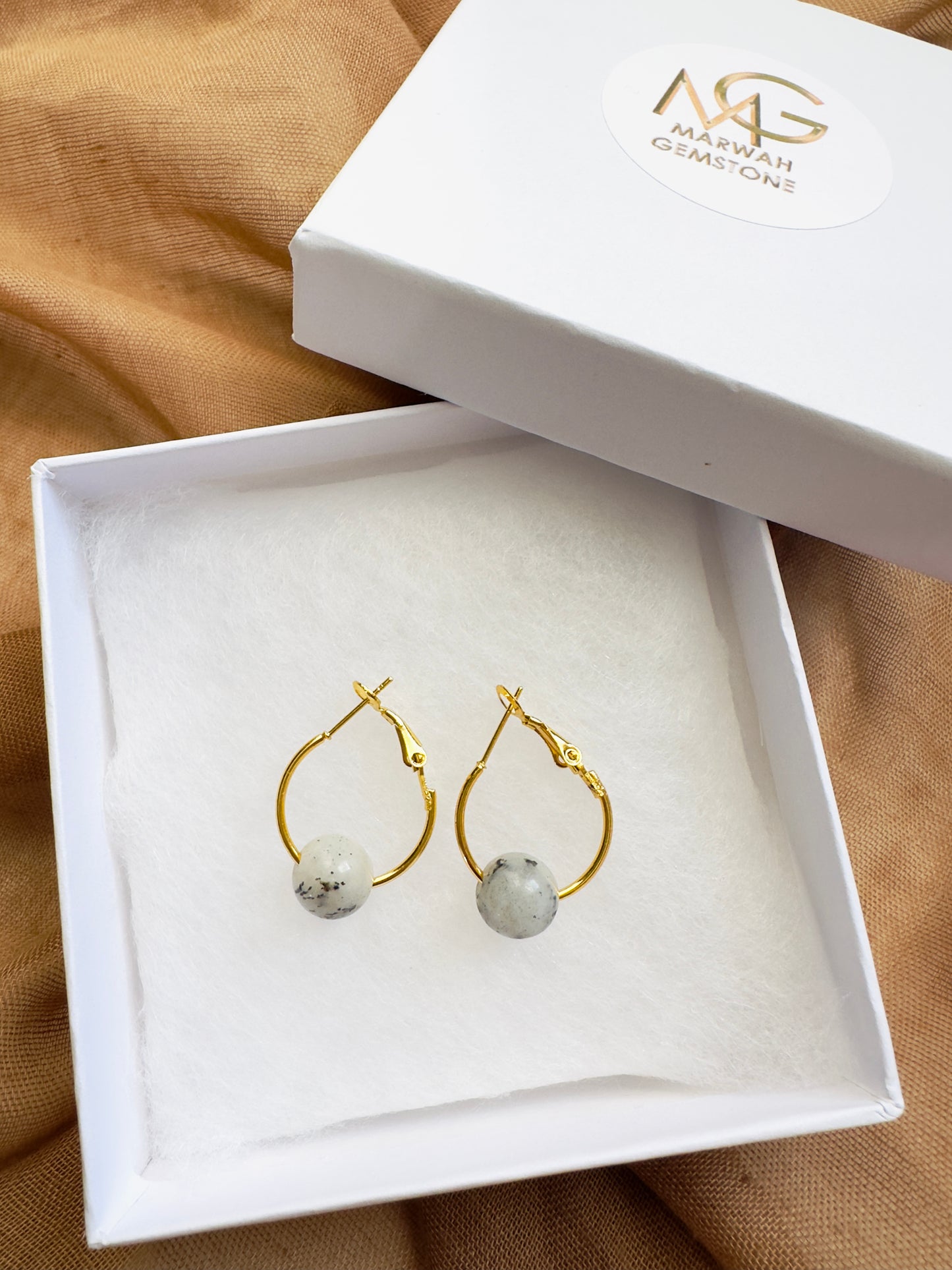 Labradorite Earrings