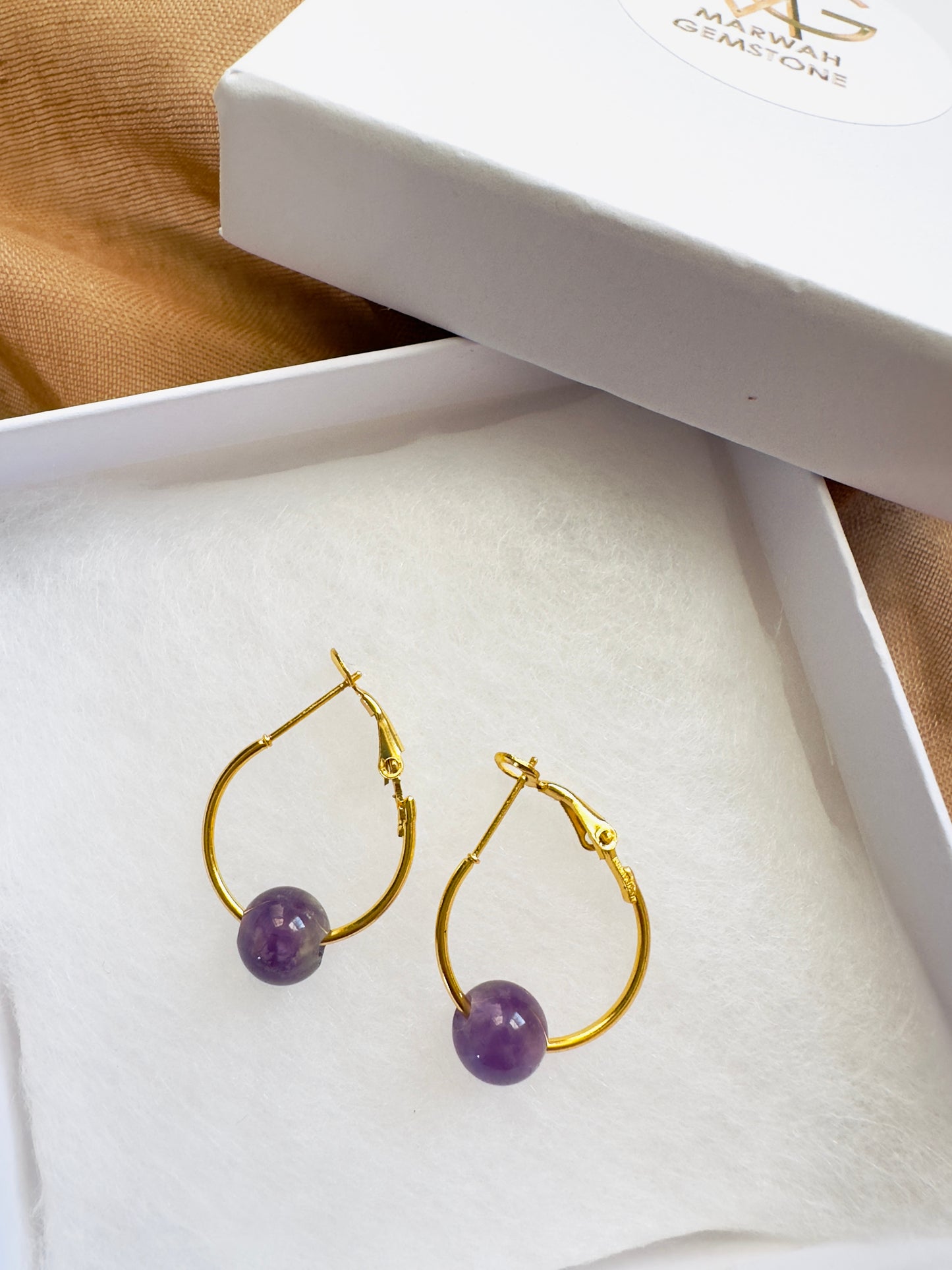 Amethyst Earrings (SOLD OUT)
