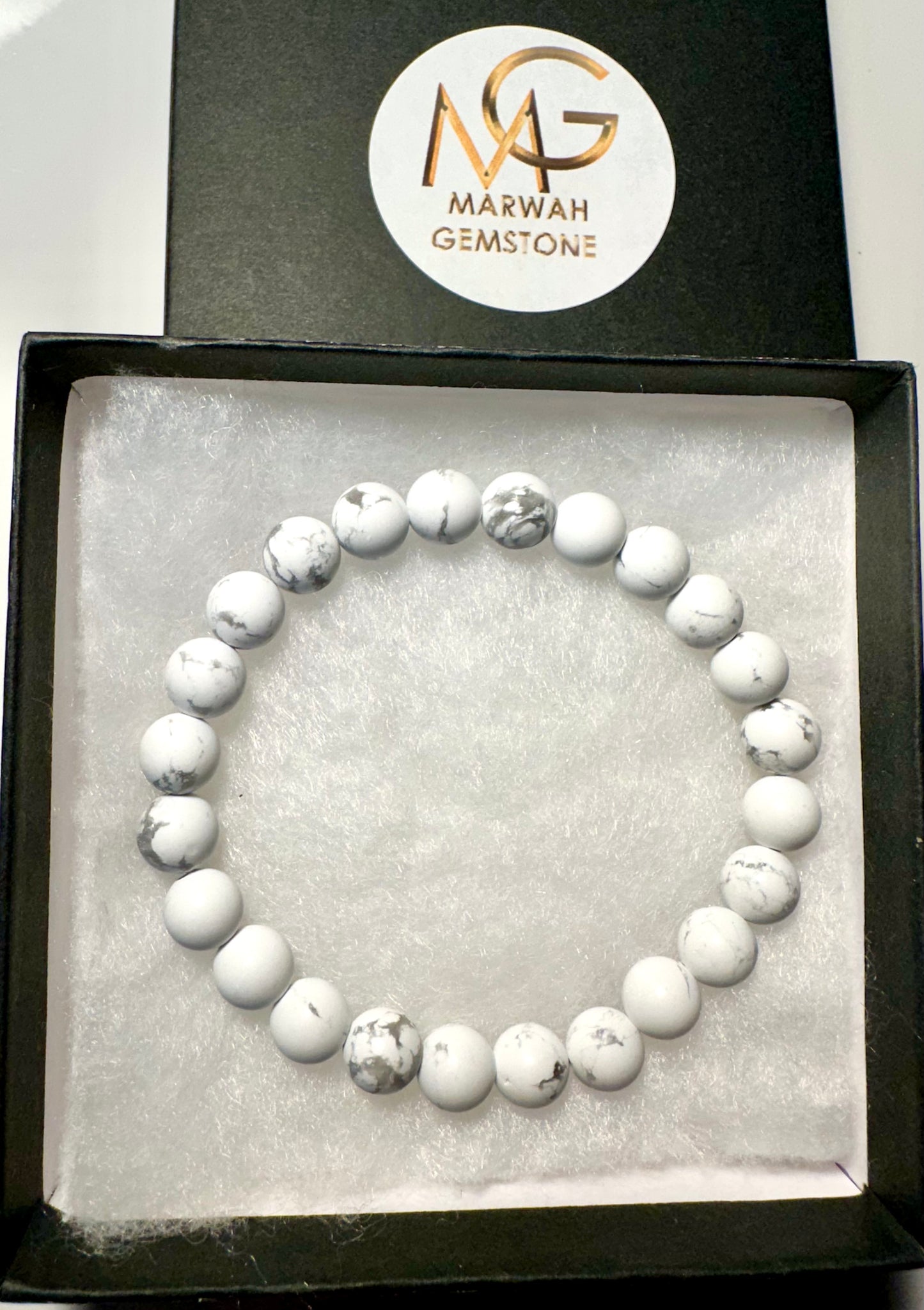 Howlite Men's Bracelet