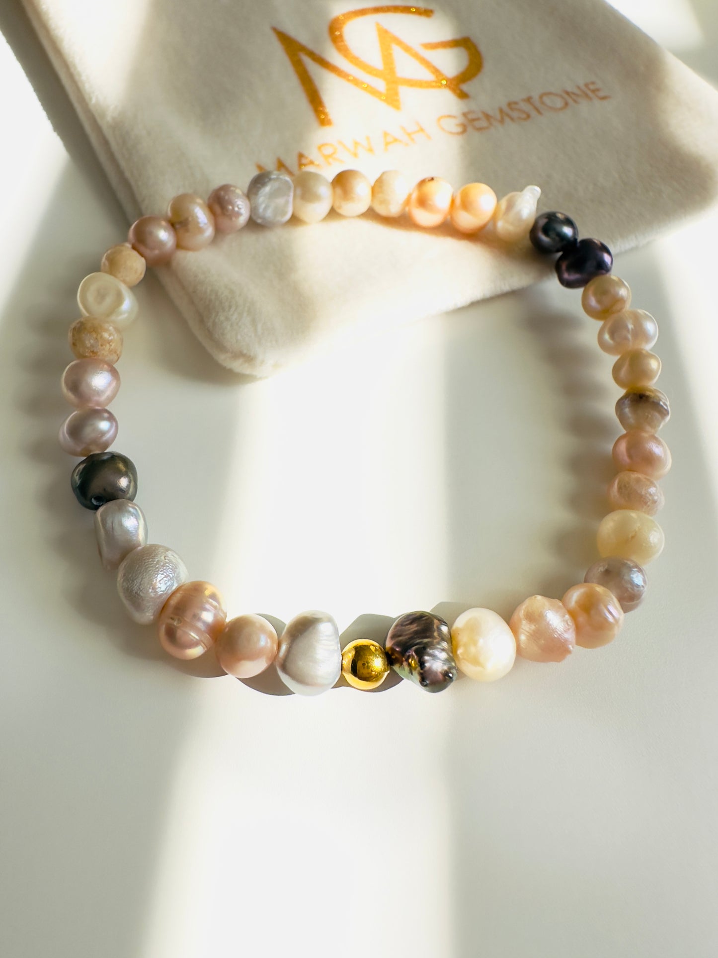 5 Designs of Natural Freshwater Pearl Bracelets
