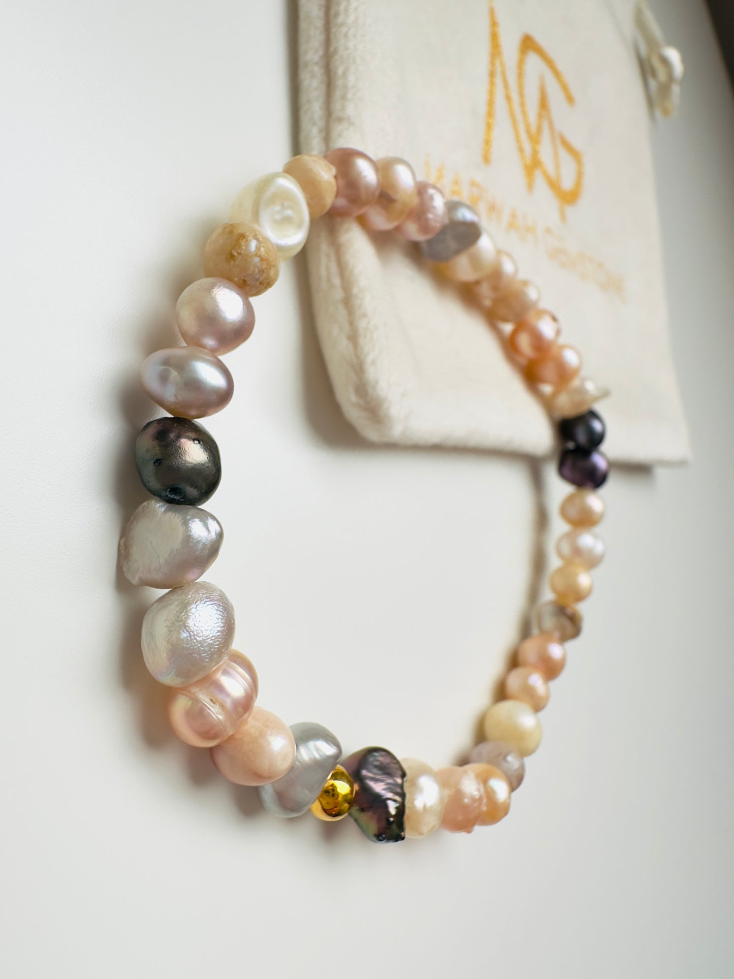 5 Designs of Natural Freshwater Pearl Bracelets