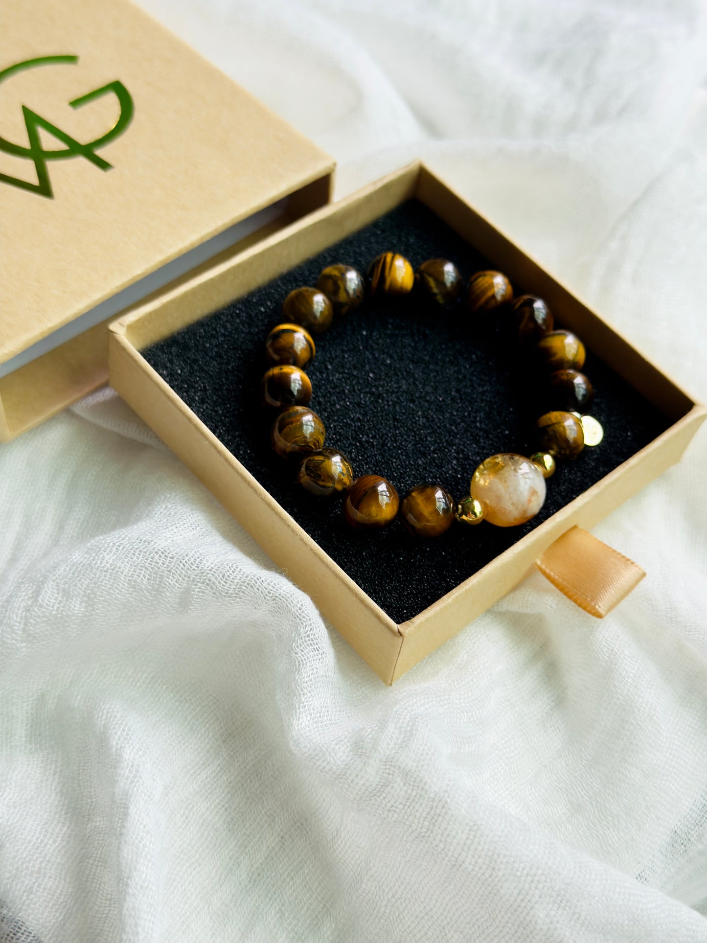 Tiger Eye - High Quality Citrine Bracelet