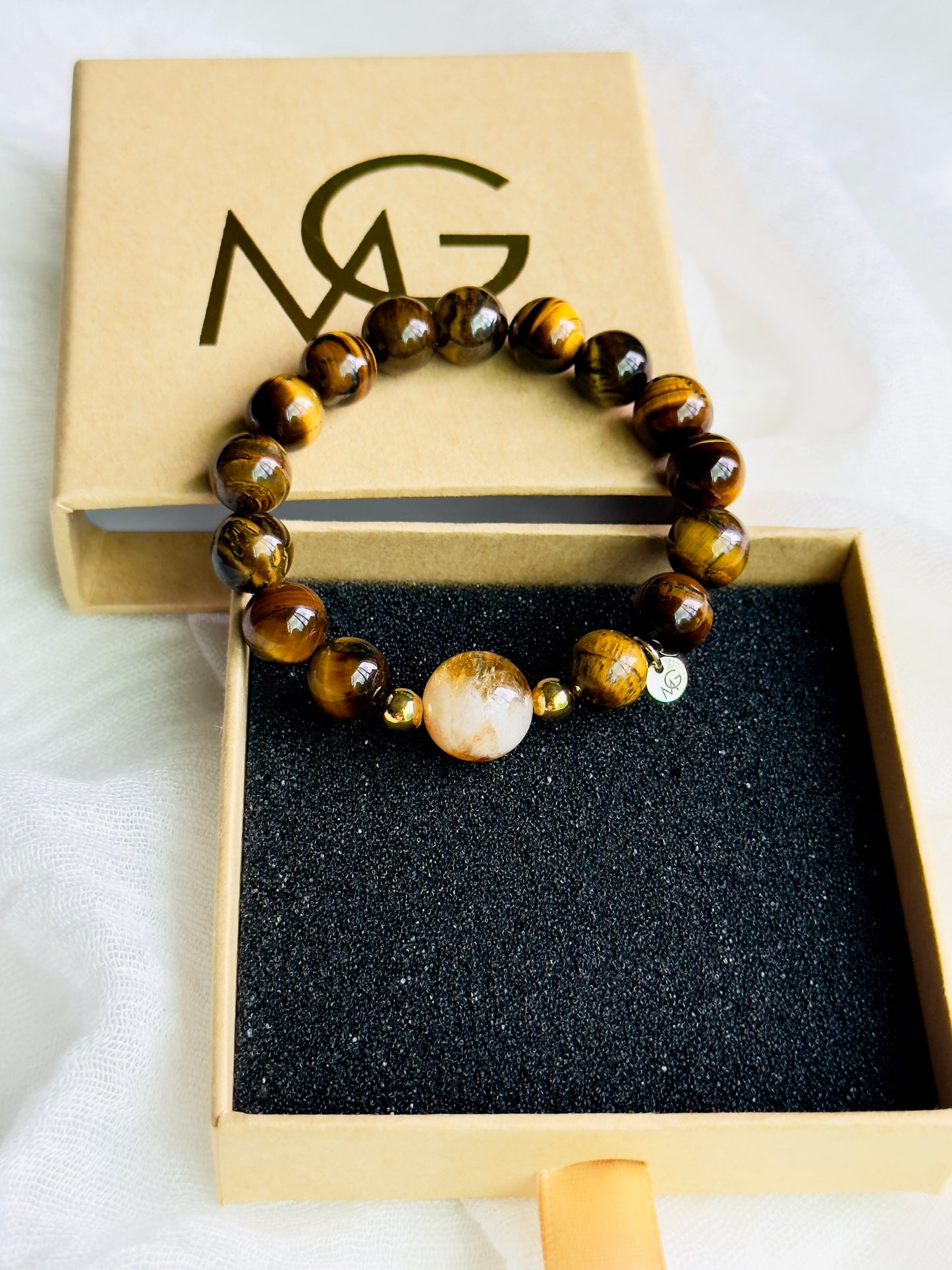 Tiger Eye - High Quality Citrine Bracelet