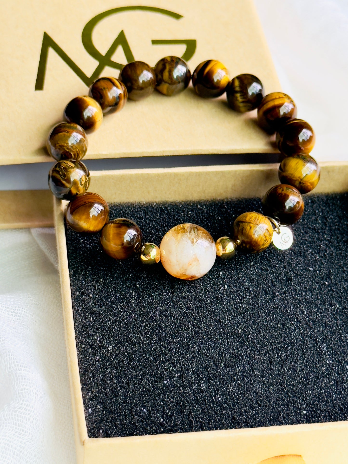 Tiger Eye - High Quality Citrine Bracelet