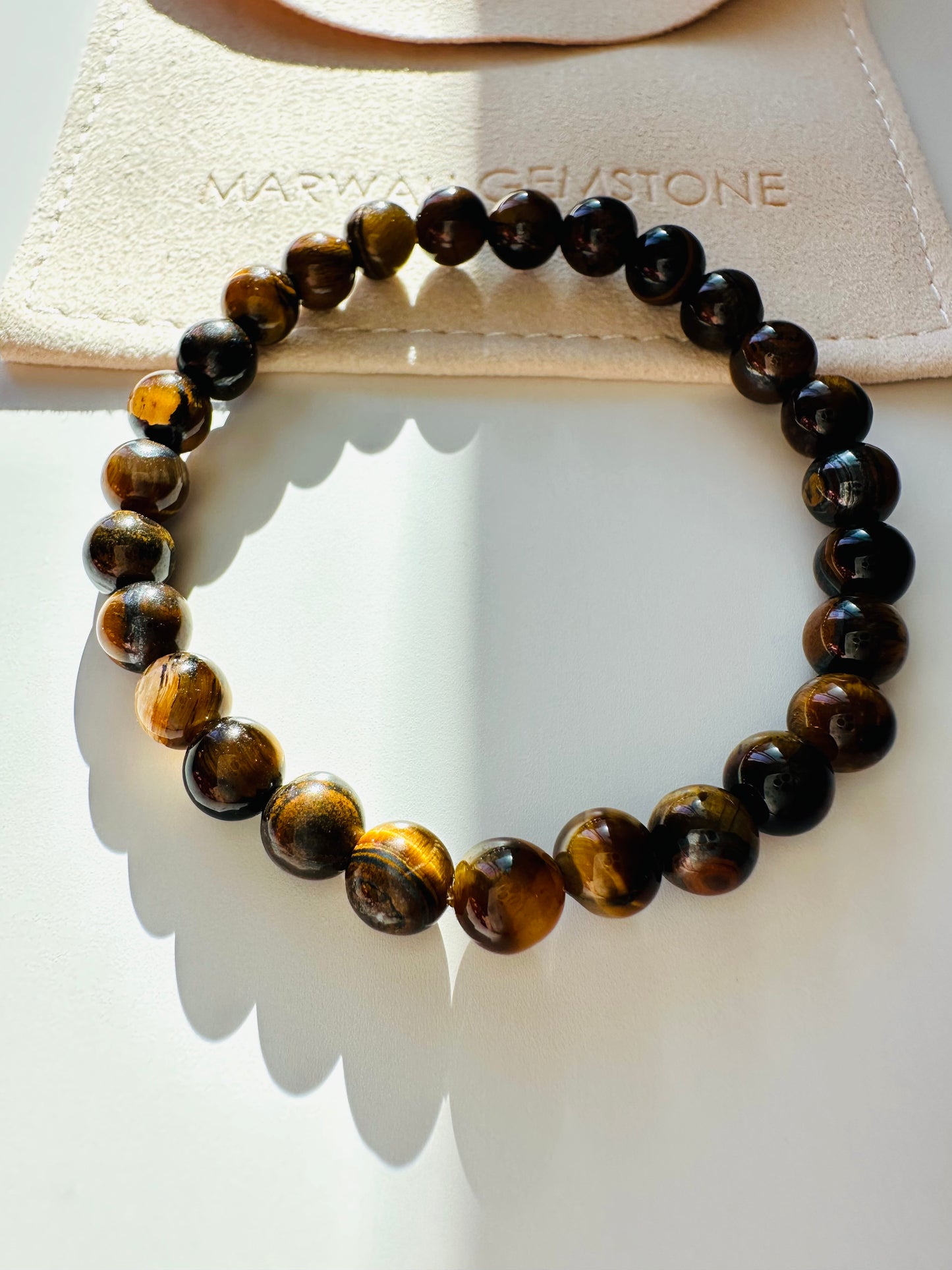 Tiger Eye Boys Kids Bracelet
