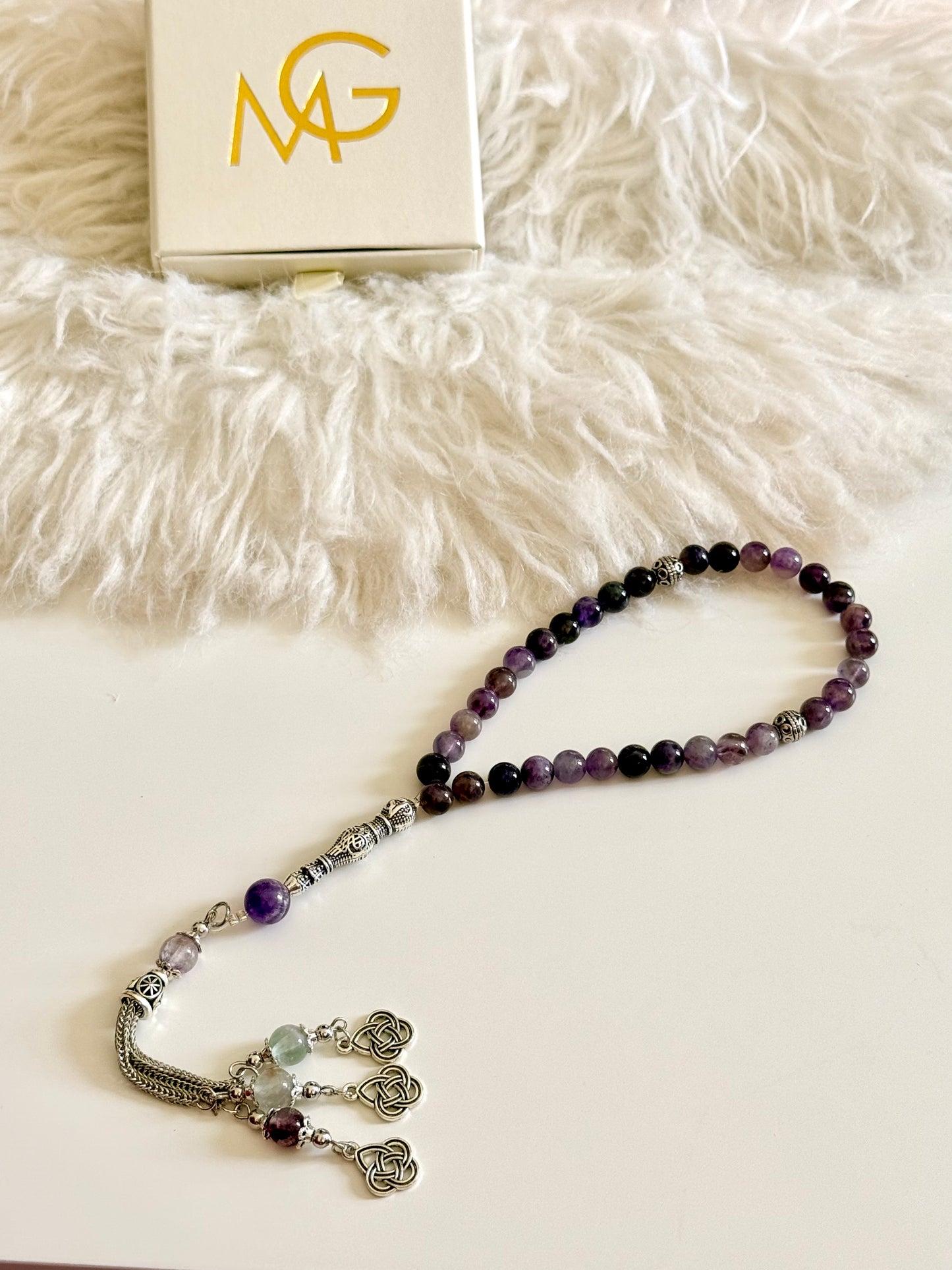 33-Bead Amethyst Misbaha