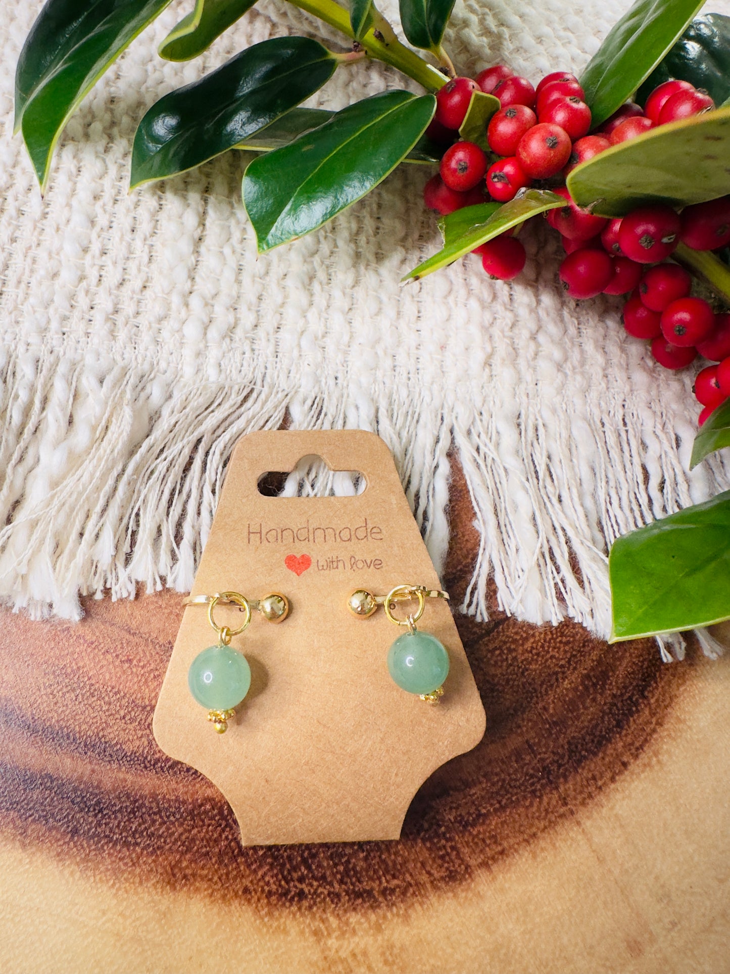 Green Aventurine Earrings