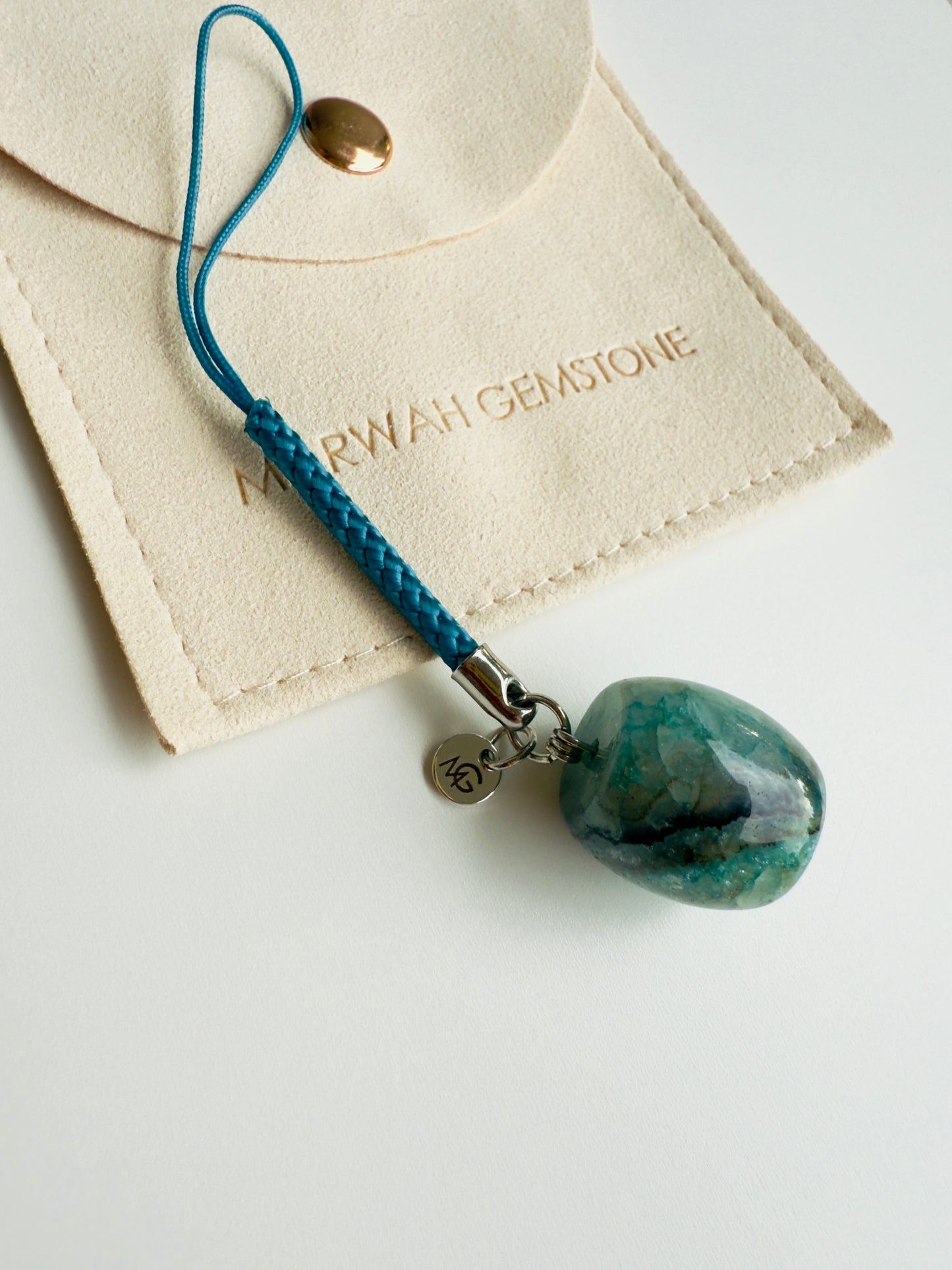 Gemstone Phone Charm