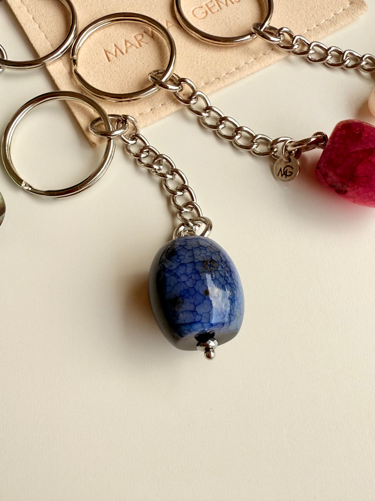 Gemstone Keychains