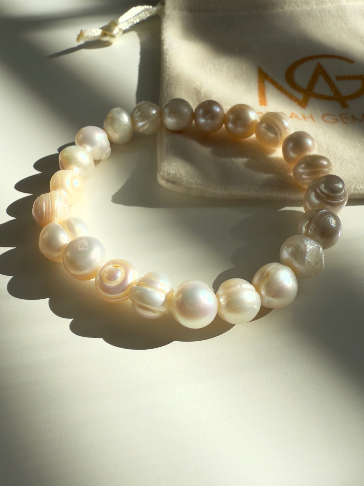 Natural Freshwater Pearl Bracelet