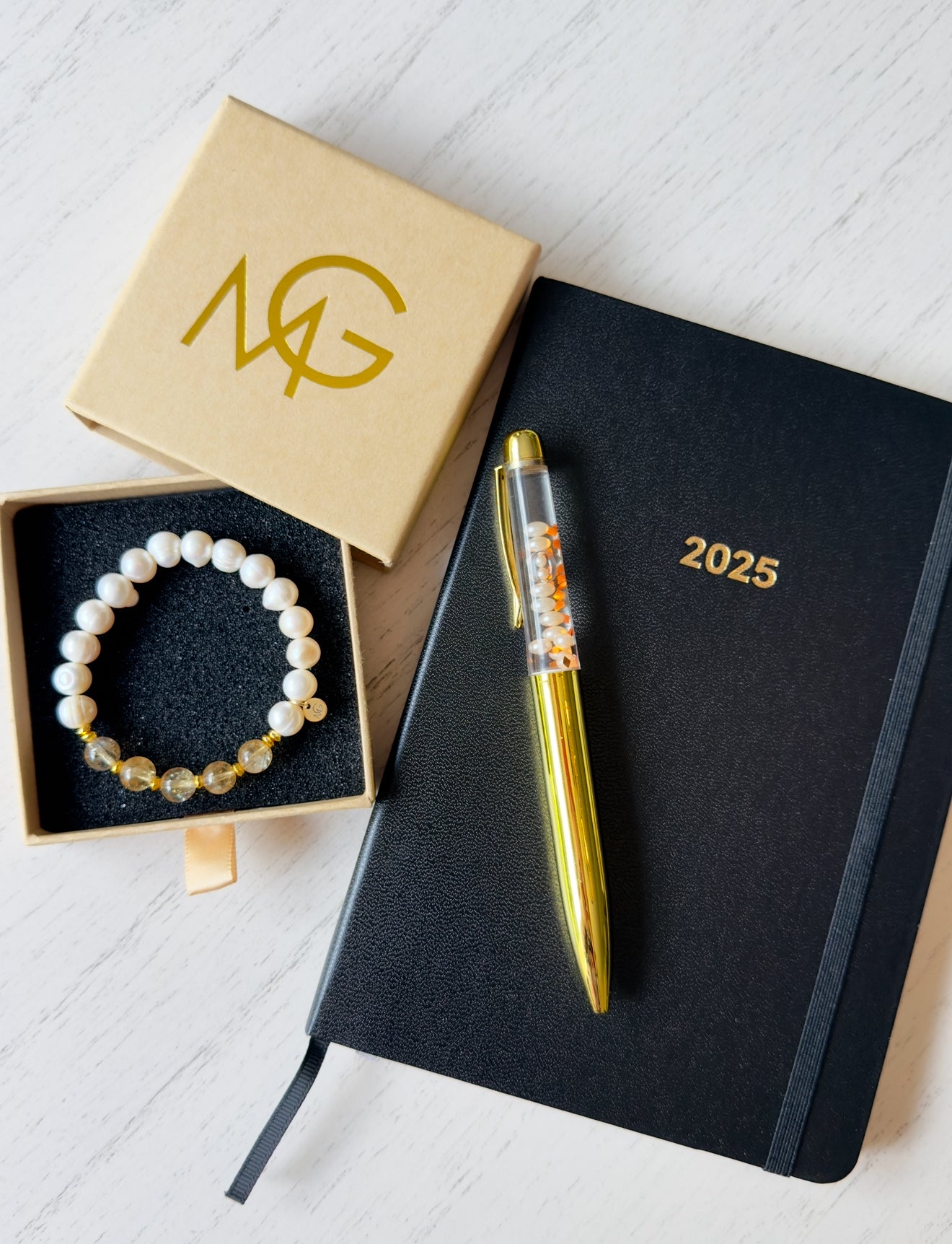 High-Quality Citrine - Natural Pearl