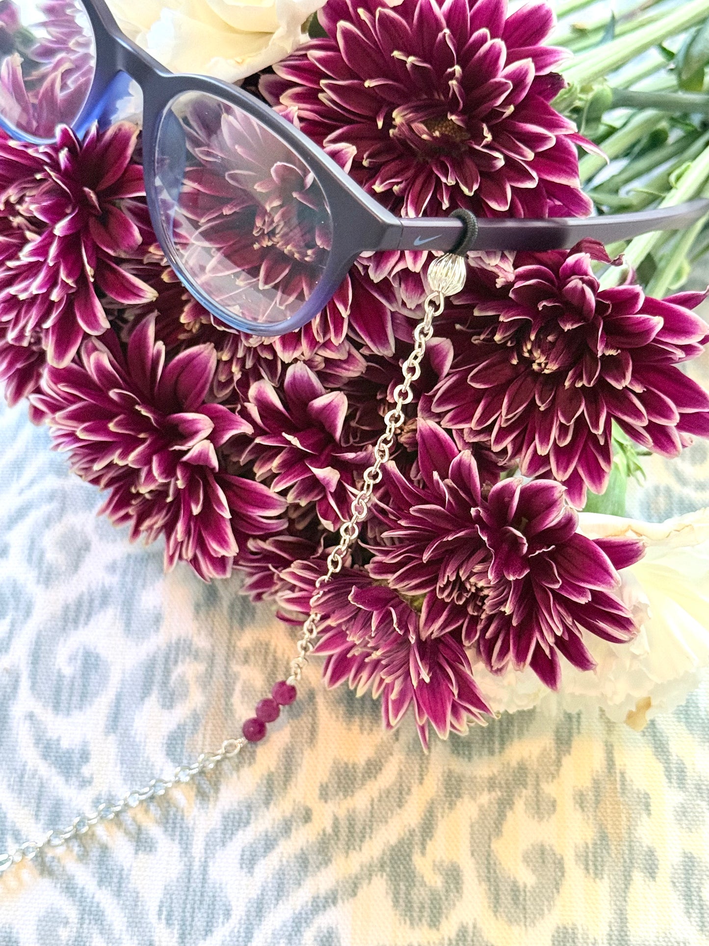 Ruby Eyeglasses Chain