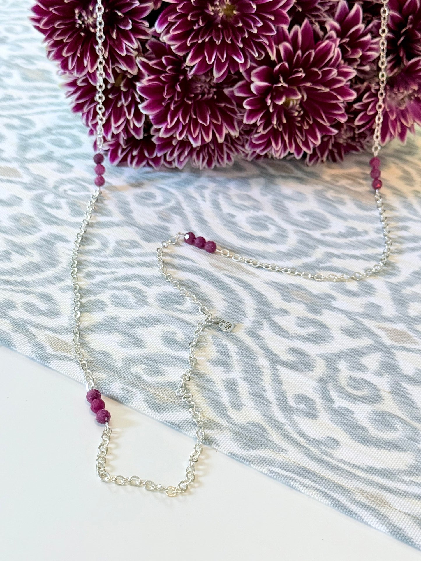 Ruby Eyeglasses Chain