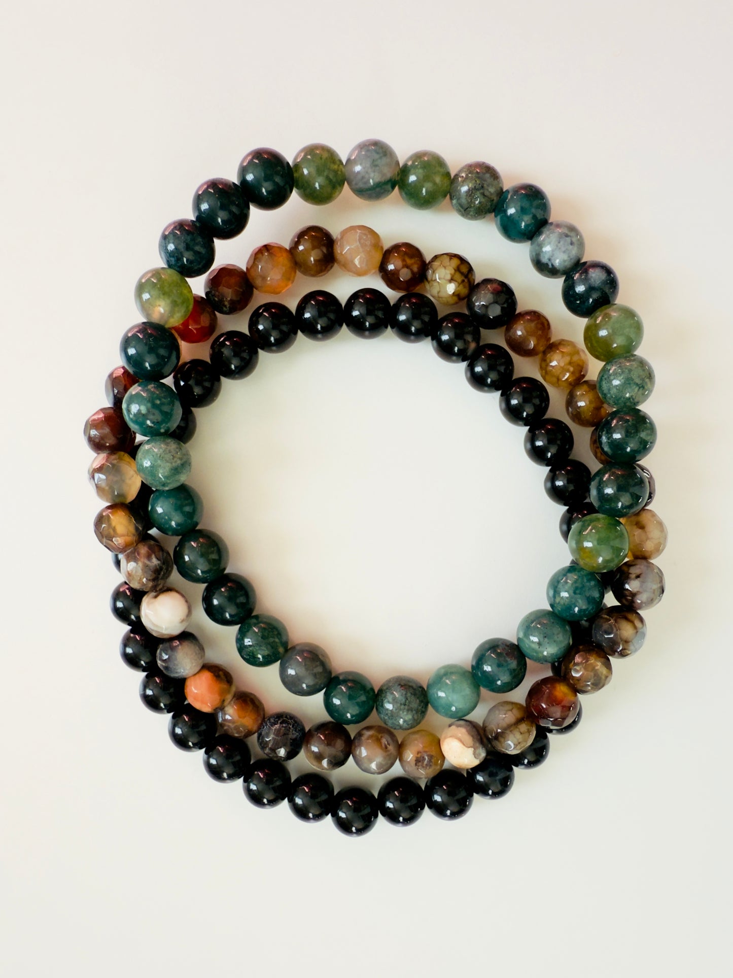 Men's Design Of Bracelets Set {2 Sets}