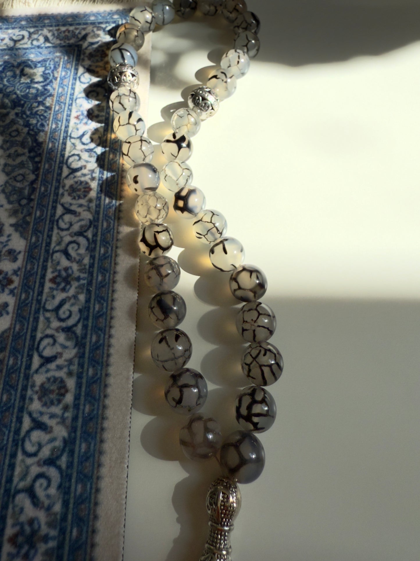 Onyx 33-Bead Misbaha 10mm Bead Size