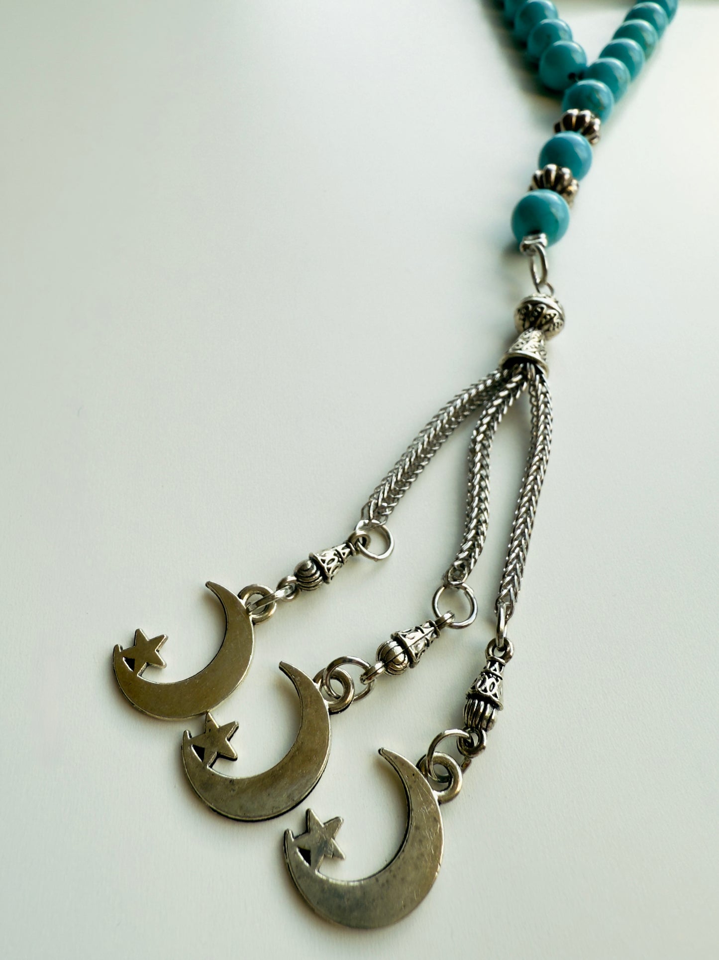 Turquoise 33-Bead Misbaha 8mm Bead Size