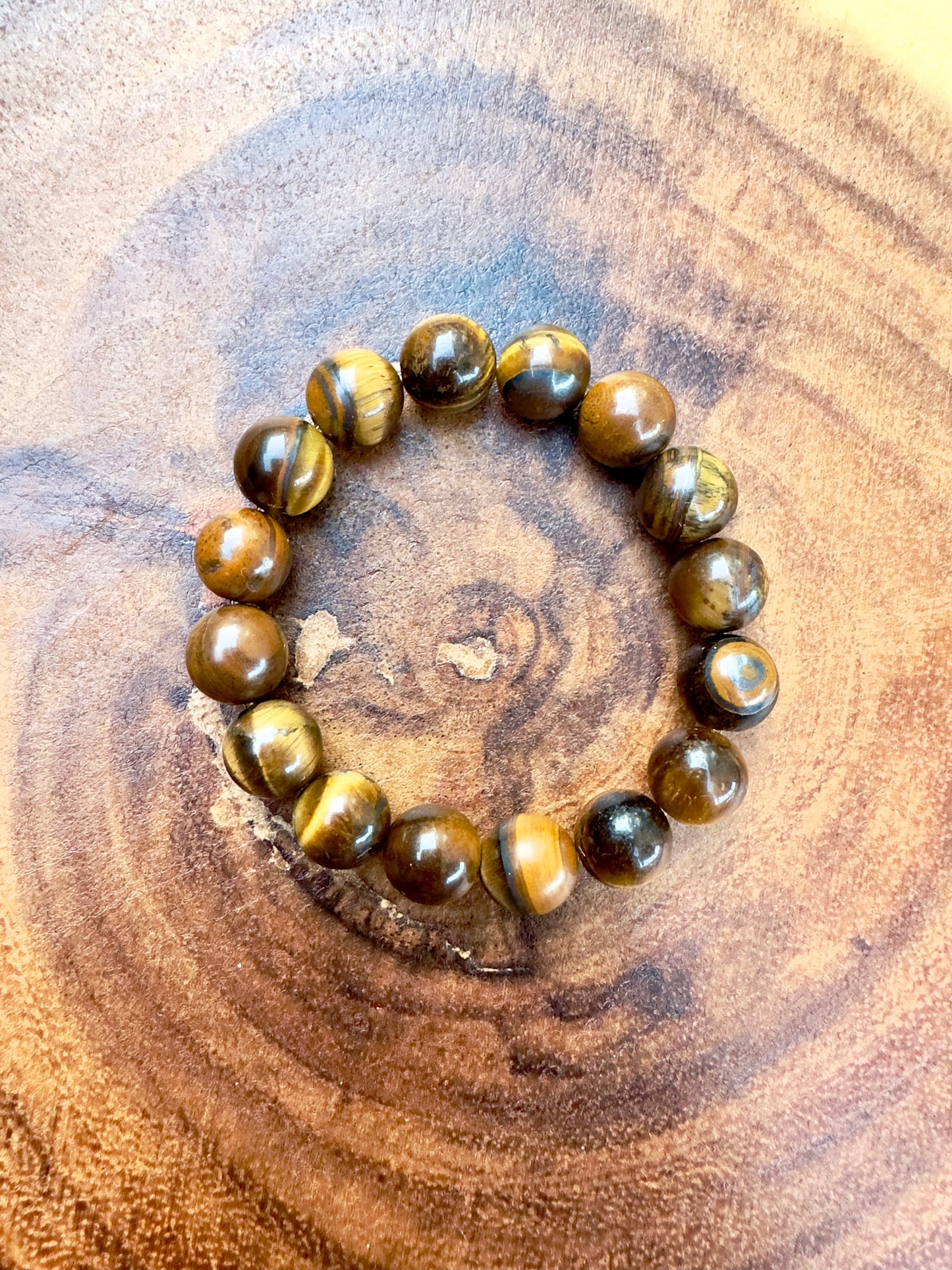 Tiger Eye Boys Kids Bracelet