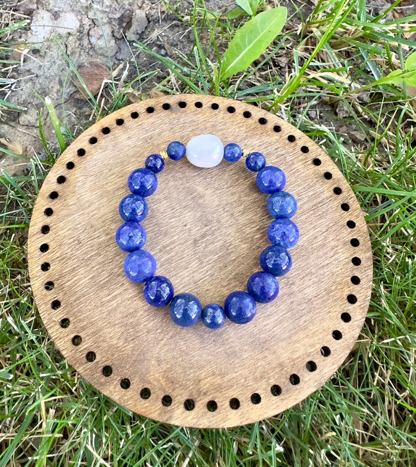 سوار من اللؤلؤ اللازورد (21 قيراط)