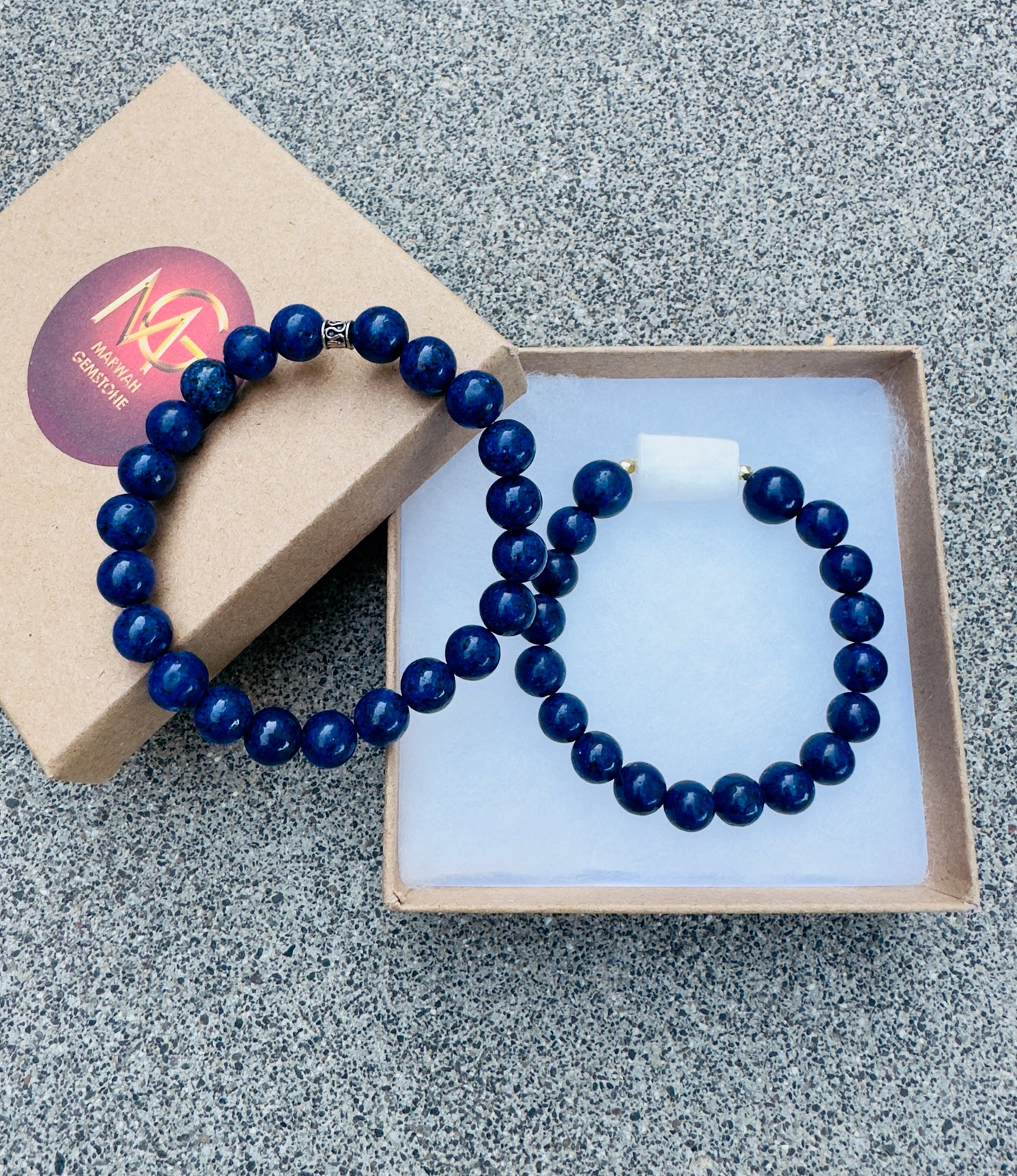 Lapis Lazuli Man and Woman Set