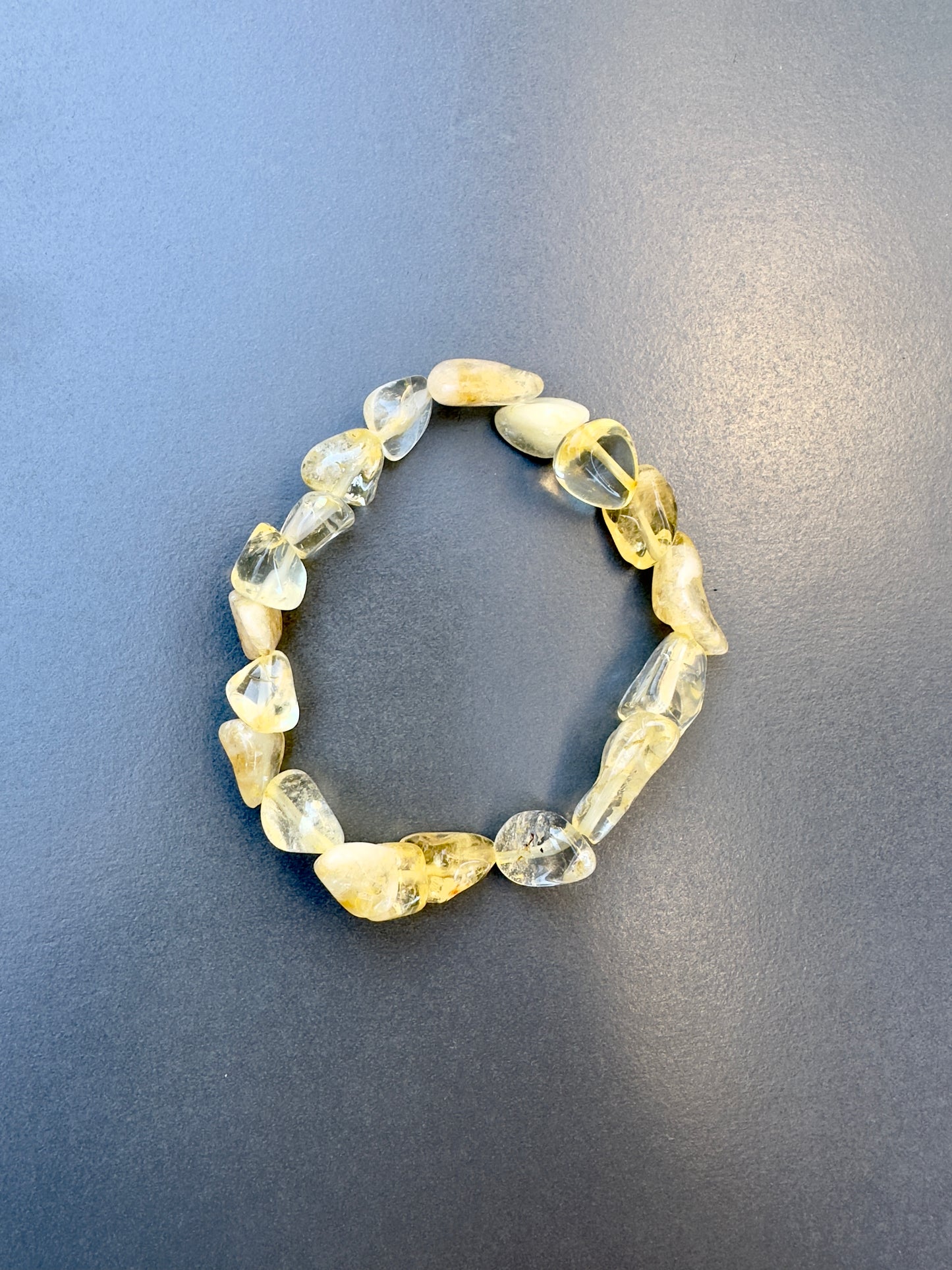 Chipped Citrine Bracelet
