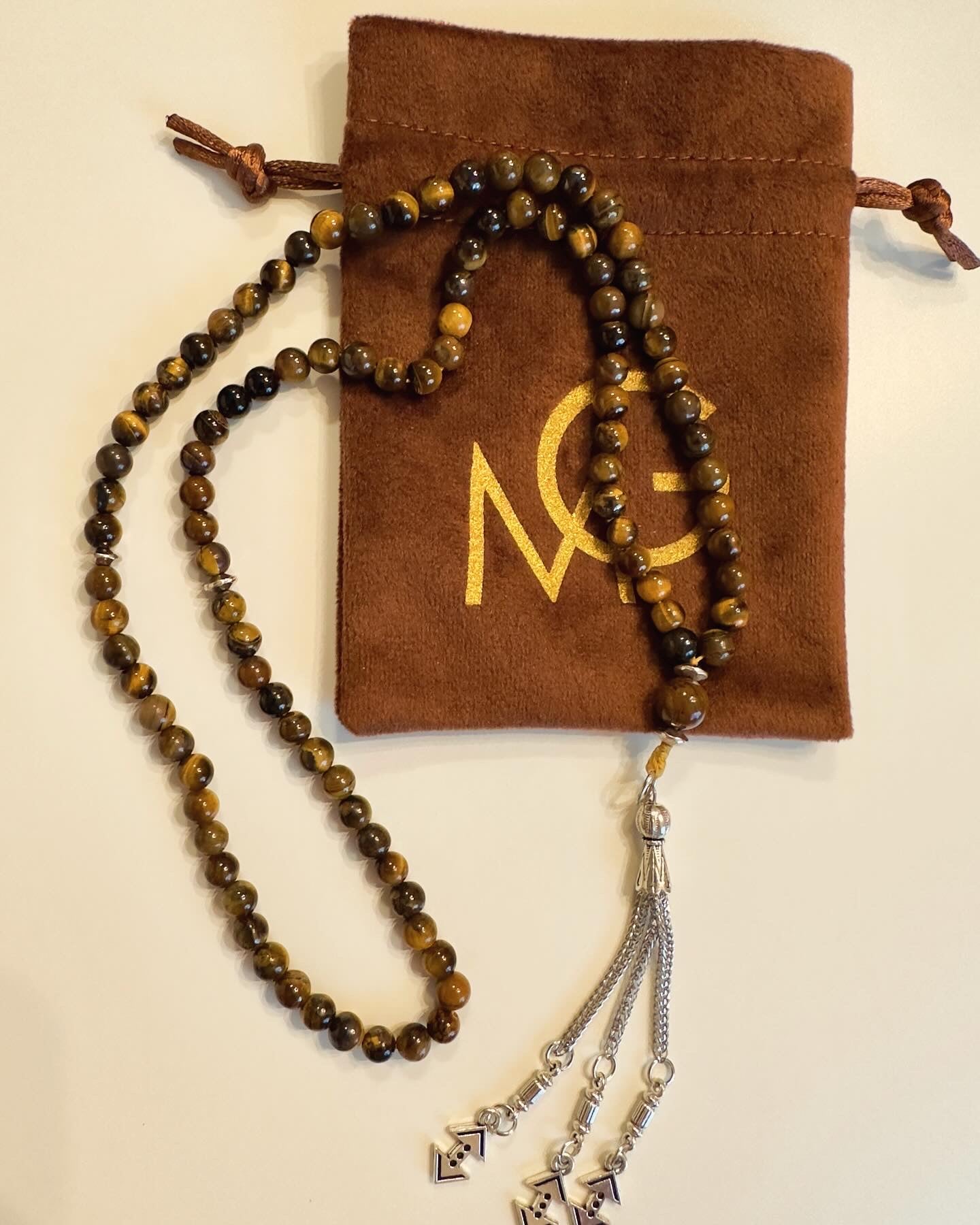 99-Bead Tiger Eye Misbaha