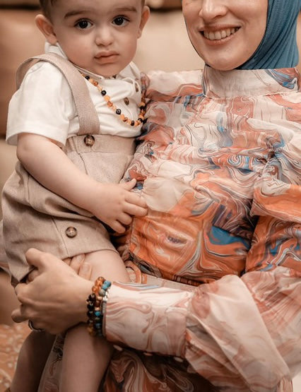 Natural Amber Kiddos Necklace