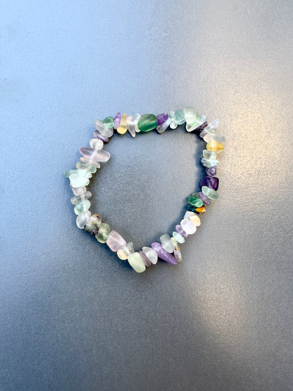 Chipped Flourite Bracelet