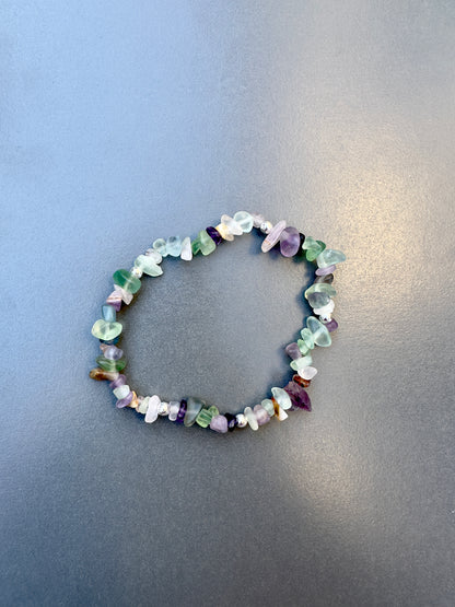 Chipped Flourite Bracelet