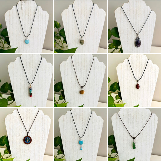 Leather Necklaces !! LIMITED PIECES !!