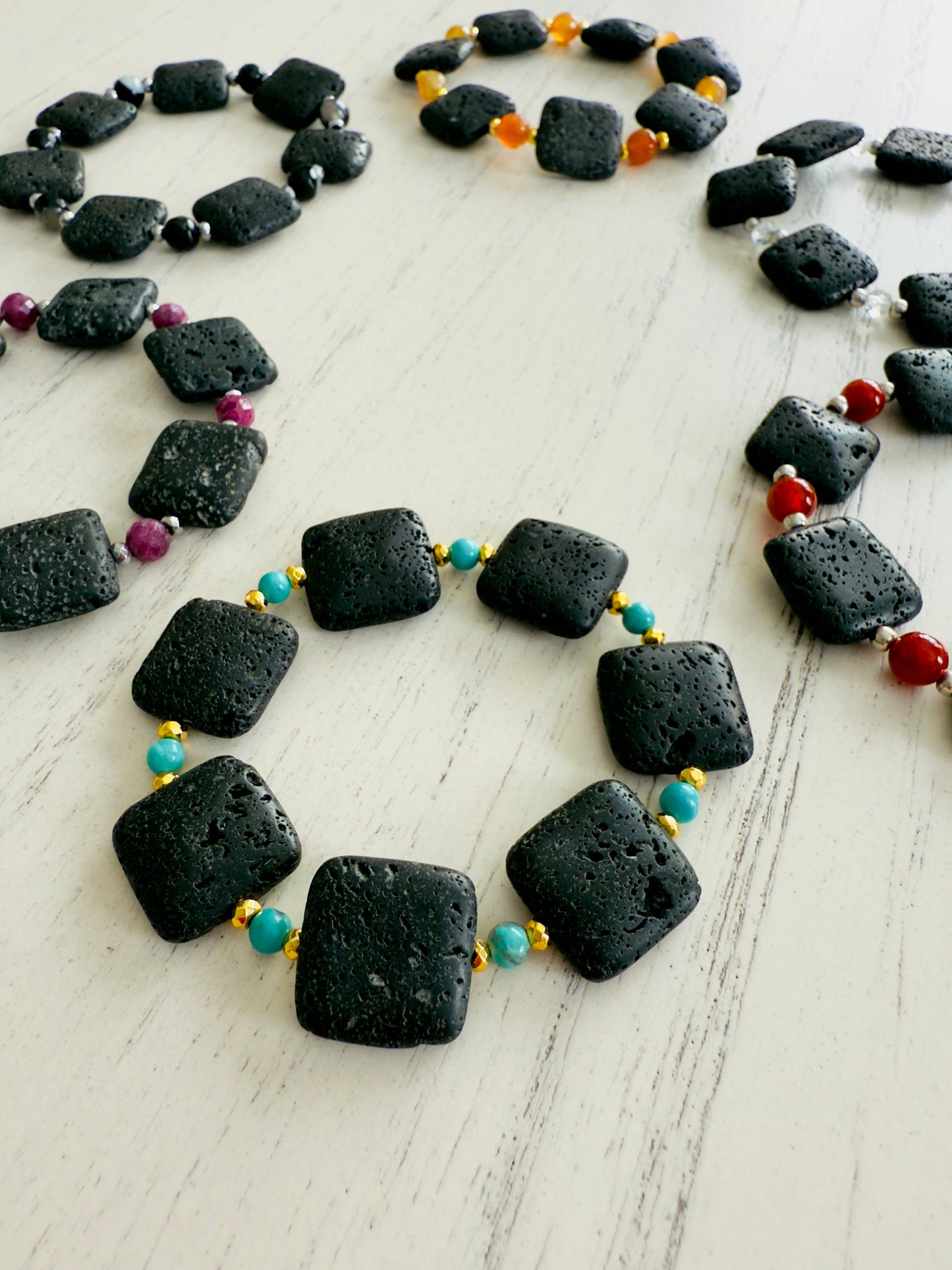 Lava Stone Bracelet Collection