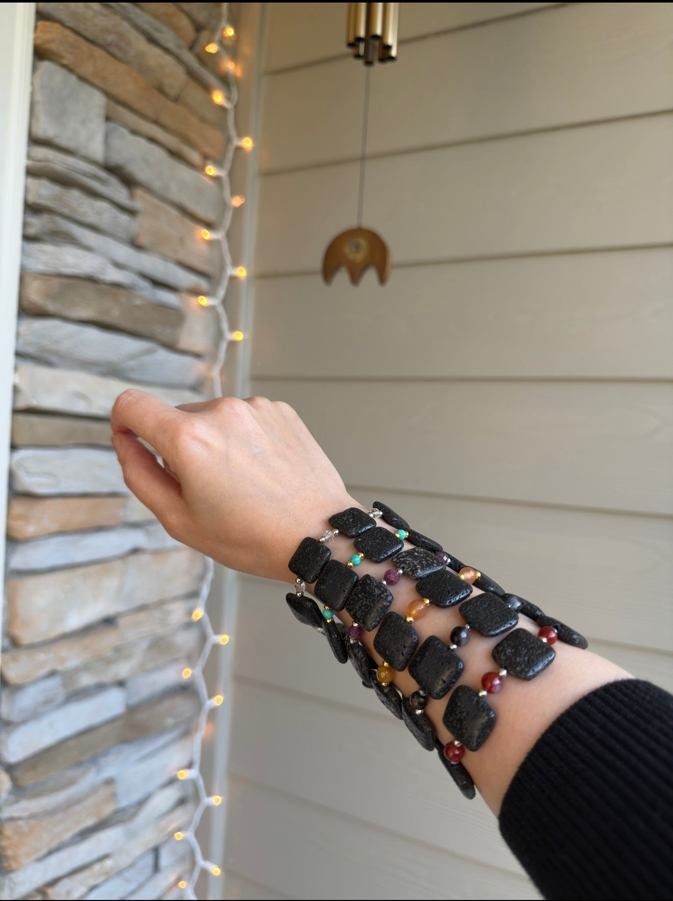 Lava Stone Bracelet Collection