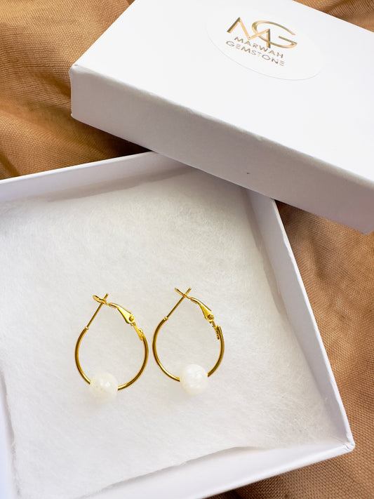 Moonstone Earrings