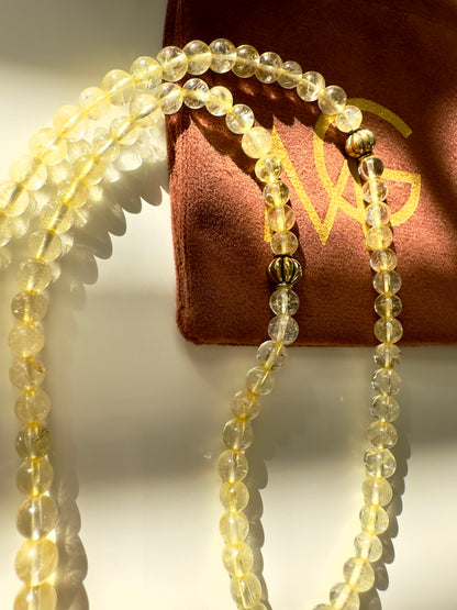 99-Bead Citrine Misbaha
