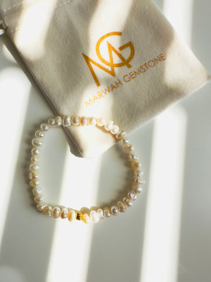 5 Designs of Natural Freshwater Pearl Bracelets