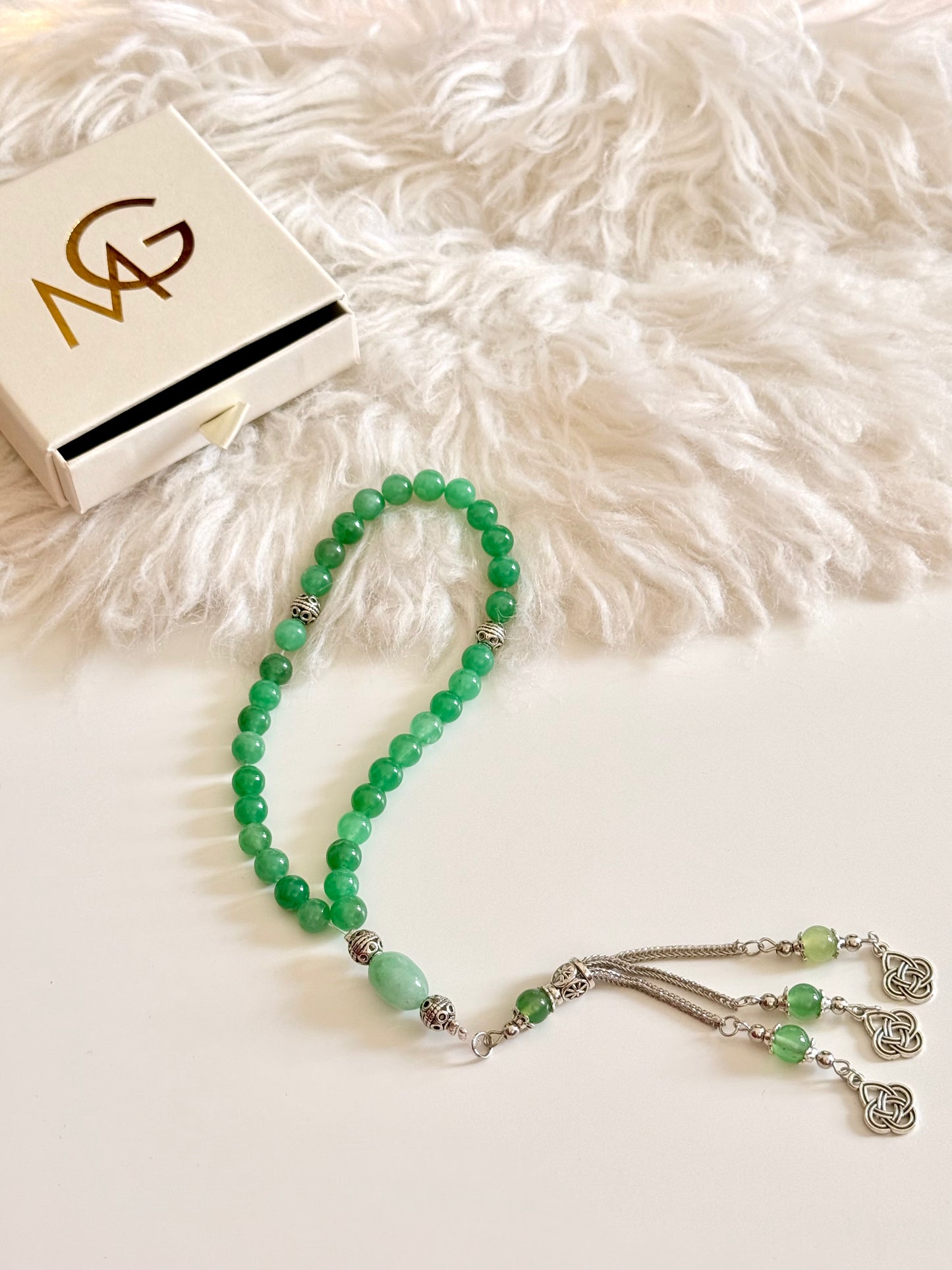 33-Bead Aventurine Misbaha