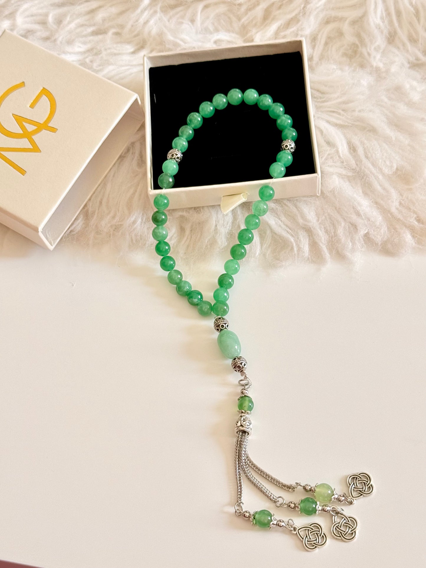 33-Bead Aventurine Misbaha