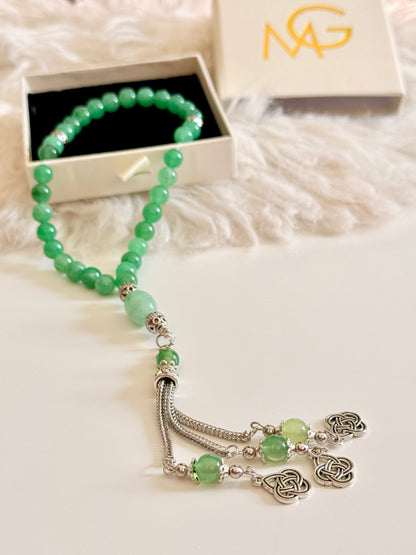 33-Bead Aventurine Misbaha