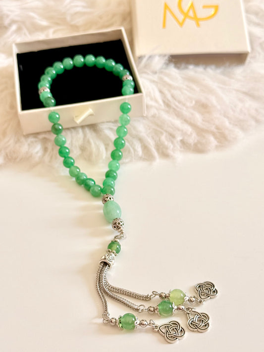 33-Bead Aventurine Misbaha