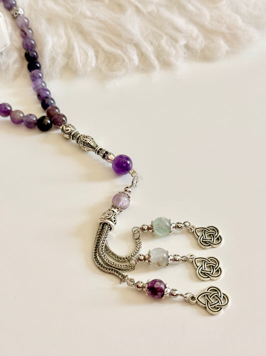 33-Bead Amethyst Misbaha