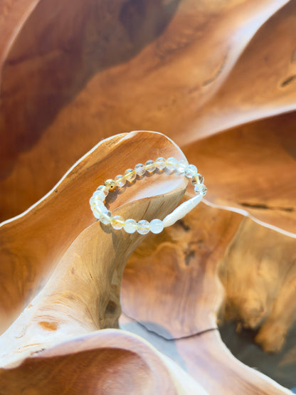 *The New Design Of 2025* Citrine-Freshwater Pearl Bracelet
