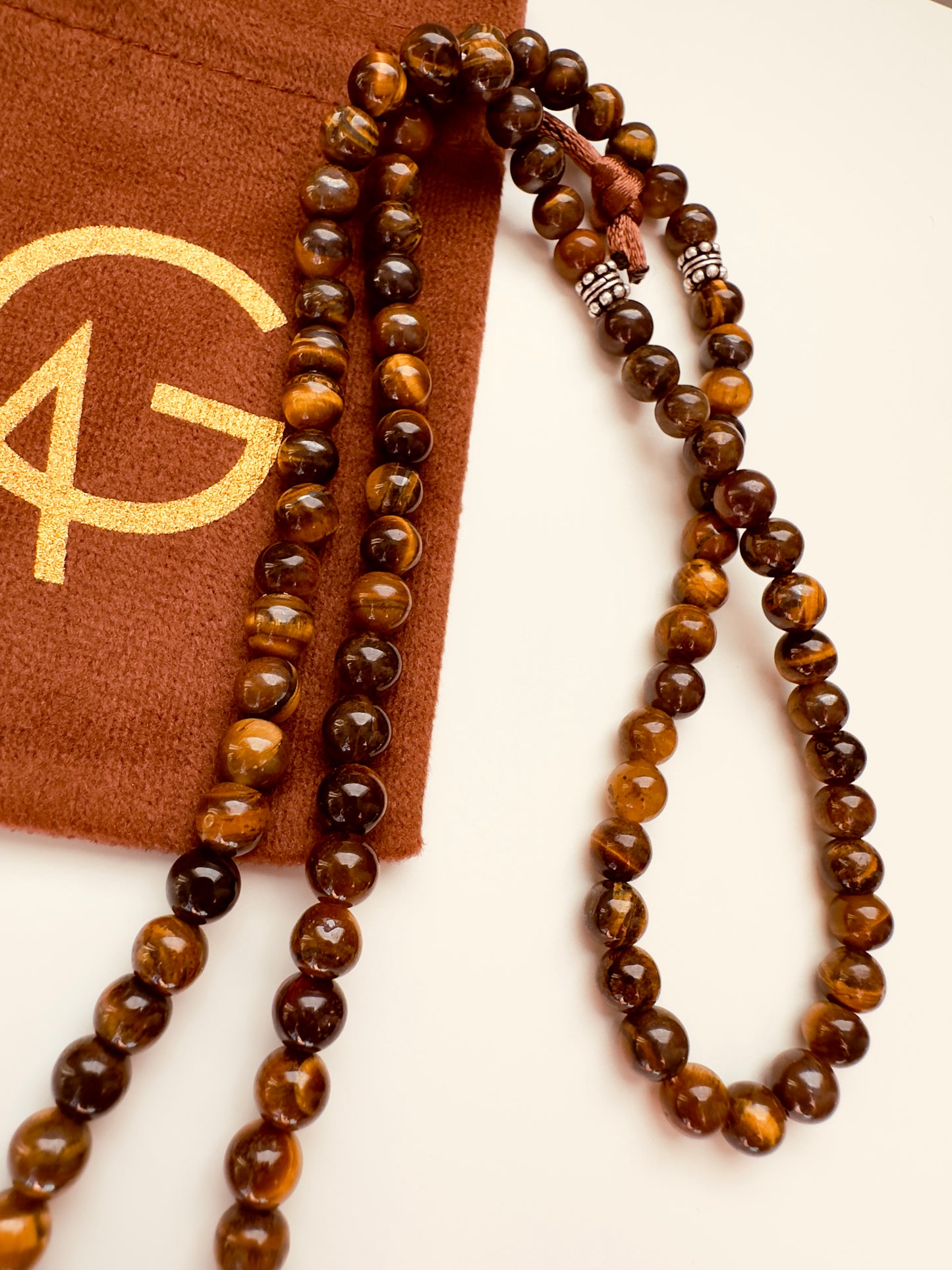 99-Bead Tiger Eye Misbaha
