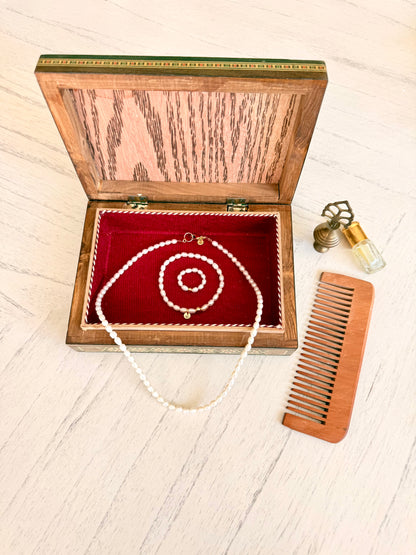 Cultured Pearl Jewelry Set